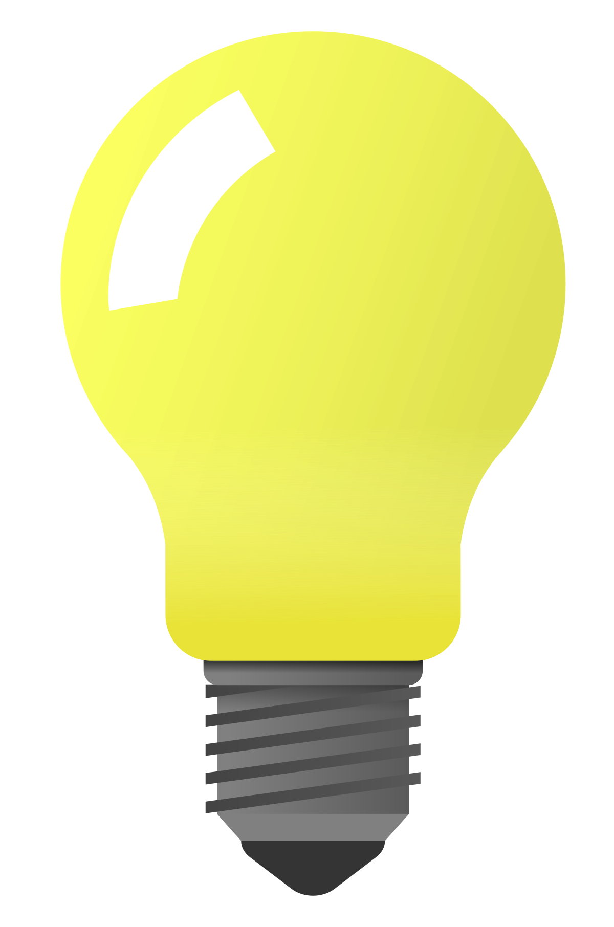 Light bulb turned on