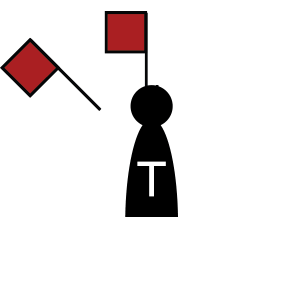 Animation of Semaphore T to Z