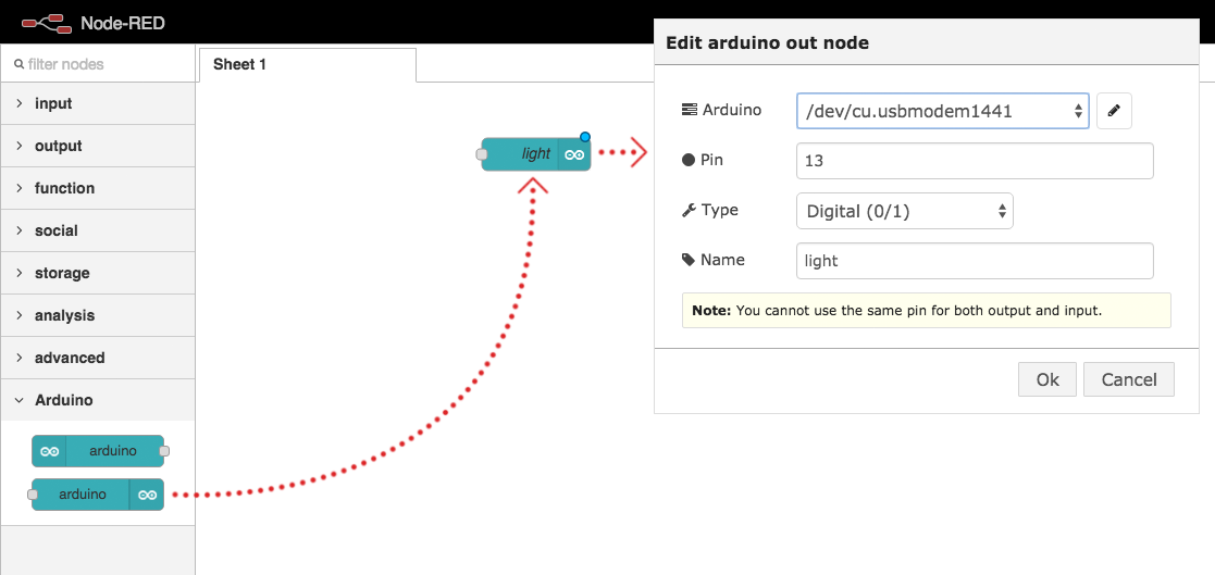 LED Node Configuration