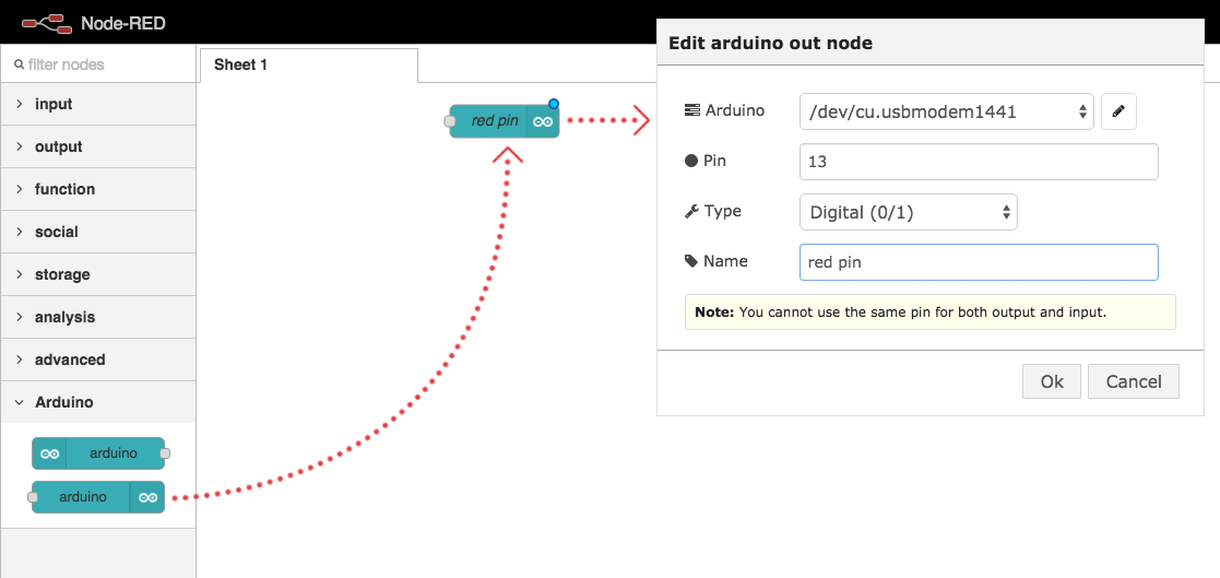 LED Node Configuration